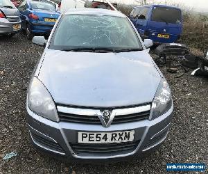 2004 VAUXHALL ASTRA 1.6 TWINPORT SILVER DAMAGED REPAIRABLE SALVAGE UN-RECORDED 