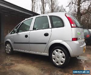 2004 VAUXHALL MERIVA ENJOY 1.7 CDTI SILVER NO RESERVE 