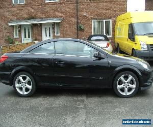 2008 VAUXHALL ASTRA TWIN TOP SPORT BLACK