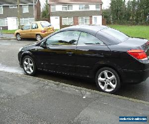 2008 VAUXHALL ASTRA TWIN TOP SPORT BLACK