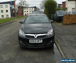 2008 VAUXHALL ASTRA TWIN TOP SPORT BLACK