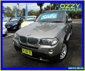 2007 BMW X3 E83 MY07 3.0SI Gold Automatic 6sp A Wagon