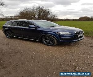 2012 AUDI Q7 S LINE + TDI QUATTRO A BLUE