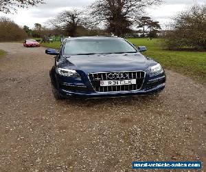 2012 AUDI Q7 S LINE + TDI QUATTRO A BLUE