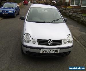 2002 VOLKSWAGEN POLO S SILVER