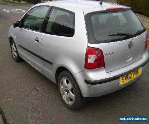 2002 VOLKSWAGEN POLO S SILVER