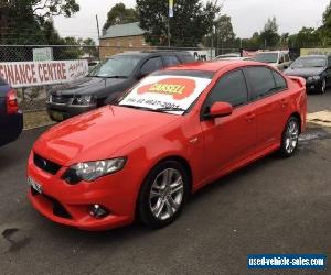 2008 Ford Falcon FG XR6 Red Manual 6sp M Sedan