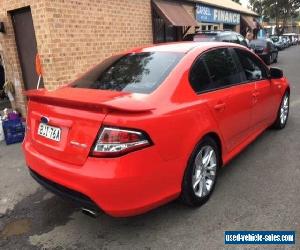 2008 Ford Falcon FG XR6 Red Manual 6sp M Sedan