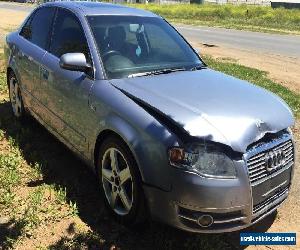 2005 AUDI A4 TURBO 1.8L 7spd PETROL LIGHT DAMAGED REPAIRABLE DRIVES 