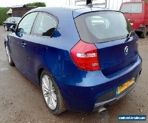 2007 BMW 118D M SPORT BLUE