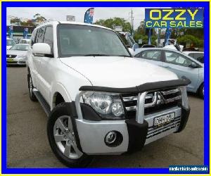 2008 Mitsubishi Pajero NS Exceed LWB (4x4) White Automatic 5sp A Wagon