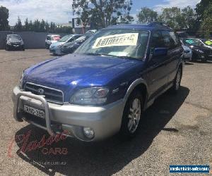 2002 Subaru Outback MY03 2.5I Blue Automatic A Wagon