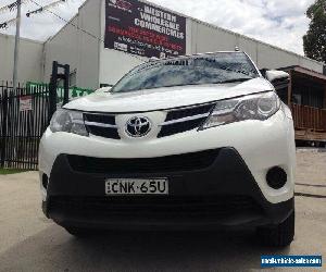 2013 Toyota RAV4 ASA44R GX (4x4) White Automatic 6sp A Wagon