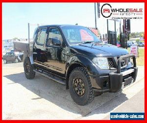 2010 Nissan Navara ST-X Black Automatic A Utility