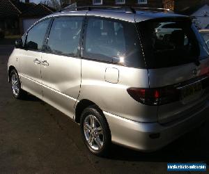 2004 04 TOYOTA PREVIA T3 VVTi 2.4 AUTOMATIC 8 SEATER, SILVER, NO RESERVE