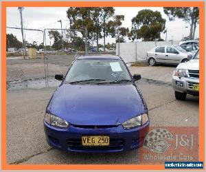 1998 Mitsubishi Mirage CE Blue Automatic 4sp A Hatchback