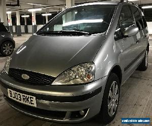 2003 FORD GALAXY ZETEC 16V AUTO GREY SILVER 7 SEATER DRIVES AMAZING! NO RESERVE 