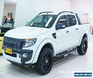 2013 Ford Ranger PX Wildtrak 3.2 (4x4) White Automatic 6sp A Utility