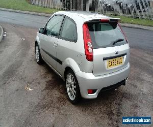 2006 FORD FIESTA ZETEC S SILVER TDCI 