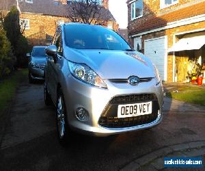 2009 FORD FIESTA TITANIUM 90 TDCI SILVER