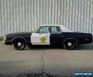 1976 Dodge Monaco Police Squad Car Tribute