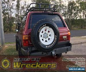 Toyota 4Runner manual 4wd red wagon