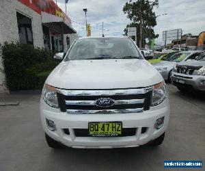 2012 Ford Ranger PX XLT HI-RIDER White Automatic A 4D UTILITY