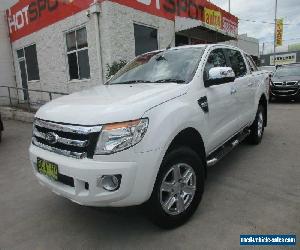 2012 Ford Ranger PX XLT HI-RIDER White Automatic A 4D UTILITY