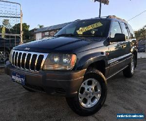 2001 Jeep Grand Cherokee WG Laredo (4x4) Blue Automatic 4sp A Wagon