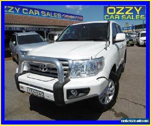 2008 Toyota Landcruiser VDJ200R Sahara (4x4) White Automatic 6sp A Wagon