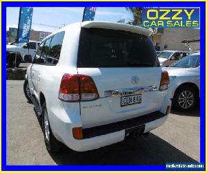 2008 Toyota Landcruiser VDJ200R Sahara (4x4) White Automatic 6sp A Wagon