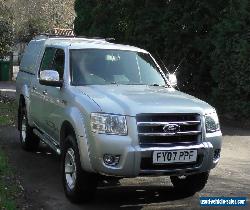 2007 FORD RANGER THUNDER D/C 4WD SILVER for Sale