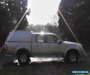 2007 FORD RANGER THUNDER D/C 4WD SILVER