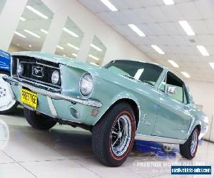 1968 Ford Mustang Lime Gold Metallic Automatic 3sp A Hardtop