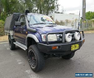 2003 Toyota Hilux RZN147R MY02 Workmate Blue Manual 5sp M 2D CAB CHASSIS