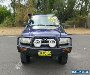 2003 Toyota Hilux RZN147R MY02 Workmate Blue Manual 5sp M 2D CAB CHASSIS