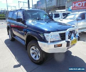 2004 Nissan Patrol GU IV MY05 ST-S Blue Automatic 5sp A Wagon