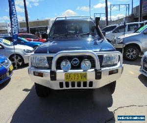 2004 Nissan Patrol GU IV MY05 ST-S Blue Automatic 5sp A Wagon