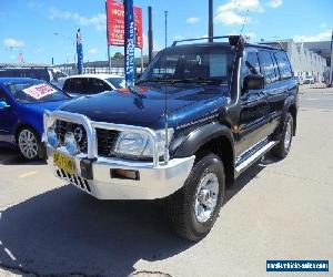 2004 Nissan Patrol GU IV MY05 ST-S Blue Automatic 5sp A Wagon