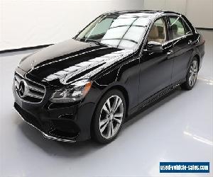 2014 Mercedes-Benz E-Class Base Sedan 4-Door