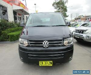 2010 Volkswagen Multivan T5 MY10 Highline Black 7 SPORTS AUTOMATIC DUAL CLUTCH