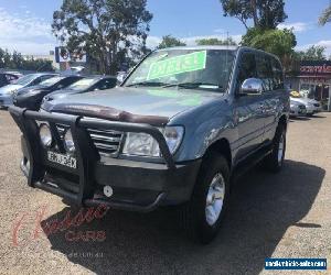 2003 Toyota Landcruiser HDJ100R GXL (4x4) Blue Automatic 5sp A Wagon