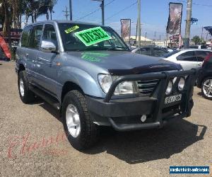 2003 Toyota Landcruiser HDJ100R GXL (4x4) Blue Automatic 5sp A Wagon