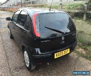 2005 VAUXHALL CORSA LIFE TWINPORT BLACK 1.2 5 Door