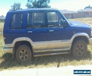 1998 Holden Jackaroo 4wd