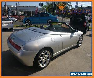 2002 Alfa Romeo Spider Twin Spark Manual 5sp M Convertible