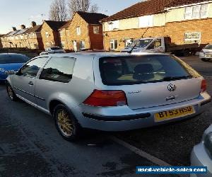 2003 VOLKSWAGEN GOLF MATCH SILVER 1.4L PETROL - MANUAL - BBS ALLOYS