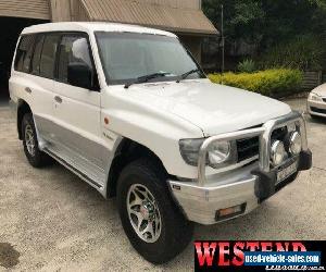 1997 Mitsubishi Pajero NL GLS White Automatic 4sp A Wagon