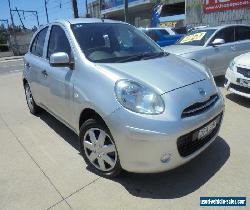 2012 Nissan Micra K13 ST-L Silver Manual 5sp M Hatchback for Sale