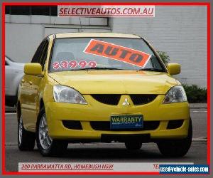 2005 Mitsubishi Lancer CH LS Yellow Automatic 4sp A Sedan